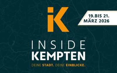 Neue Veranstaltung: Inside Kempten vom 19. bis 21. März